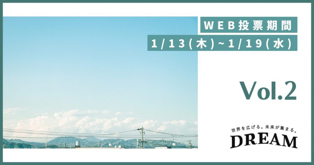 世界一周の夢を叶えるコンテストDREAM 三次審査出場者一覧　vol.2